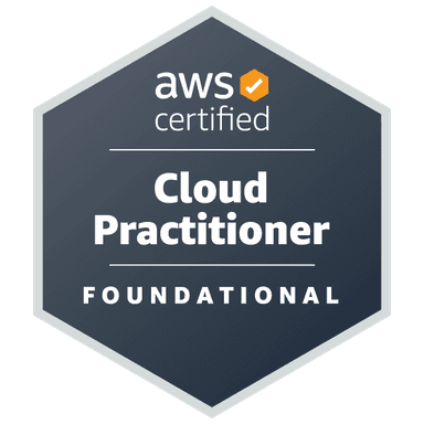 badge certfication cloud practitionar AWS
